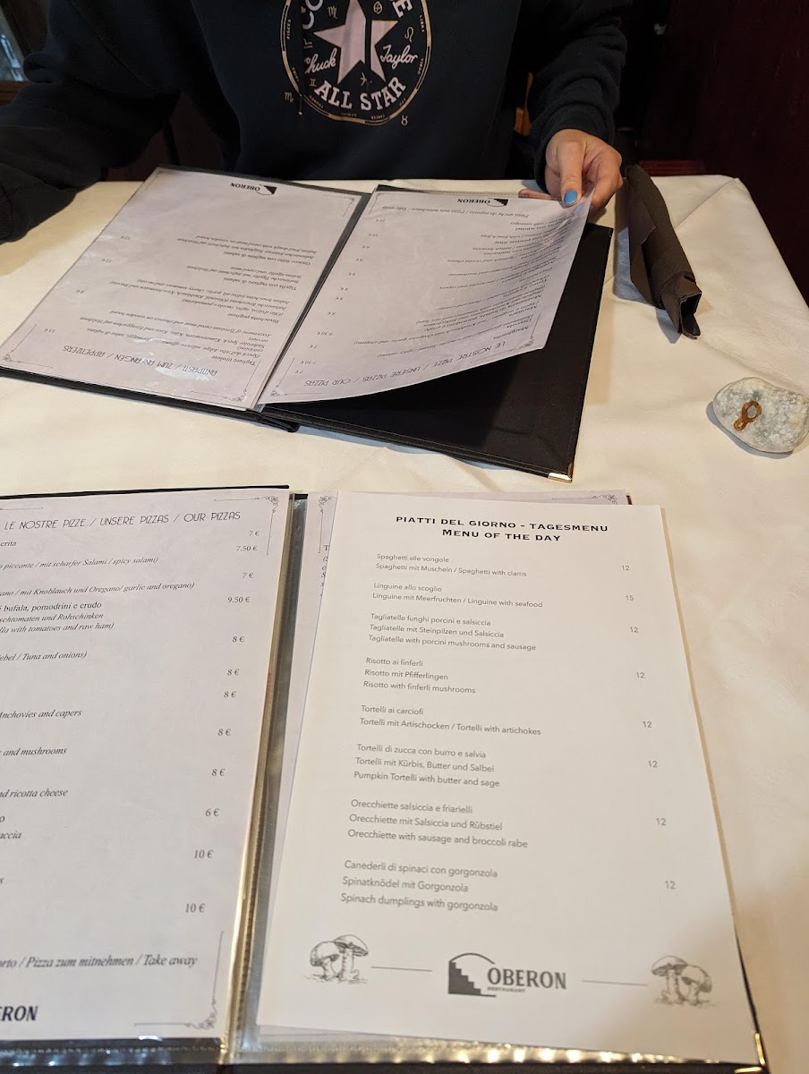 Menu Oberon Restaurant-1